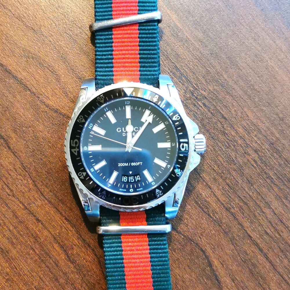 Gucci dive watch